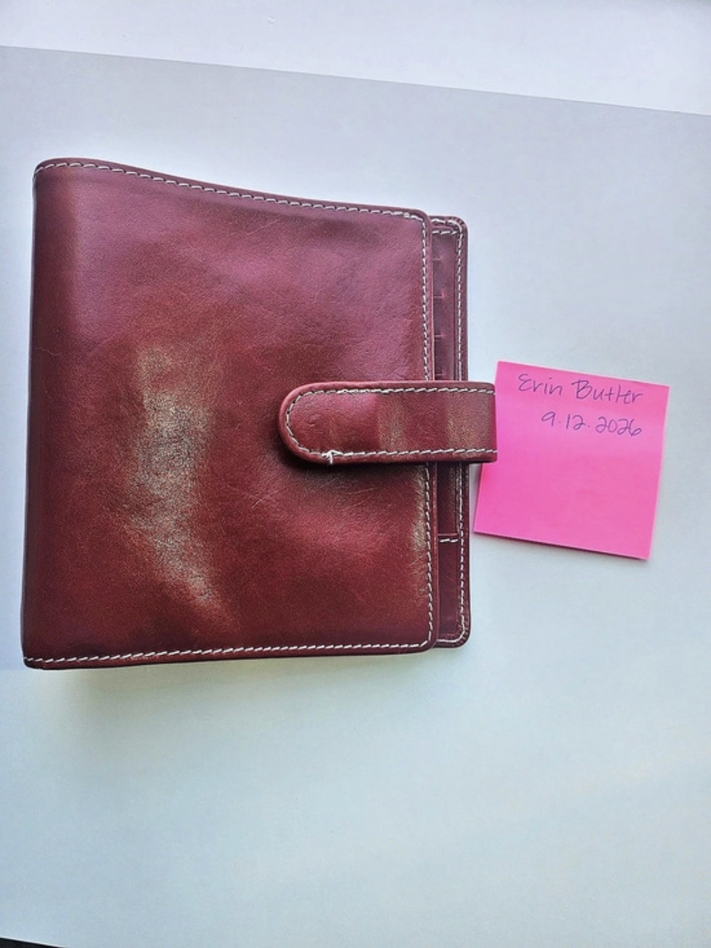VanDerSpek Standard Widened Red Leather